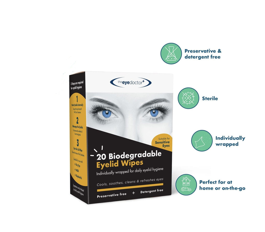 The Eye Doctor Biodegradable Eyelid Wipes