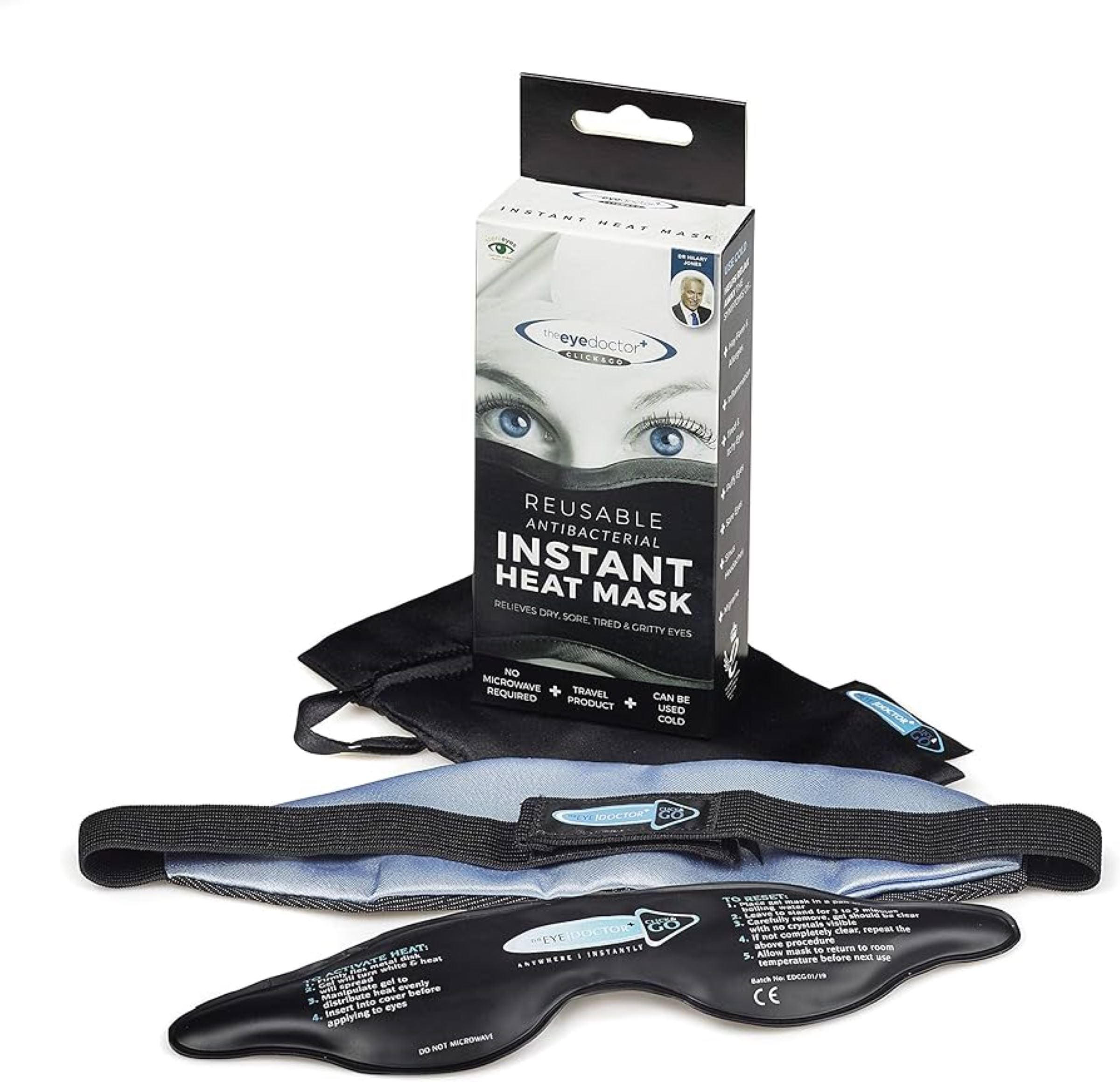 The Eye Doctor Click & Go Instant Heat Mask